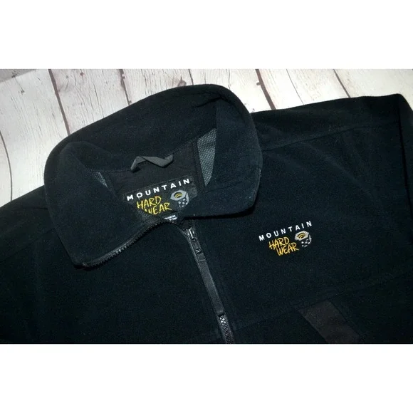 MOUNTAIN HARDWEAR Men's Vintage Gore Windstopper Full Zip Fleece Jacket SMALL